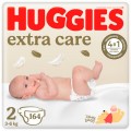 Підгузки Huggies Extra Care 2 (3-6 кг) M-Pack 164 шт (5029054234778_5029053549637)