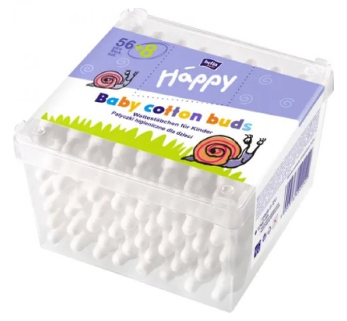 Bella Ватні палички Bella Baby Happy 64 шт (5900516402242)