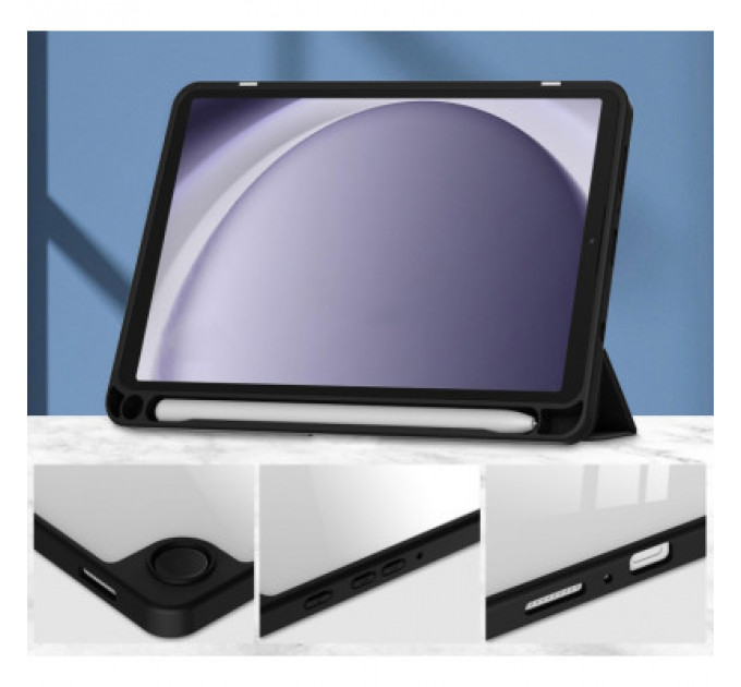 Чохол до планшета BeCover Soft Edge stylus holder Samsung Tab A9 SM-X115 8.7" Black (710355)