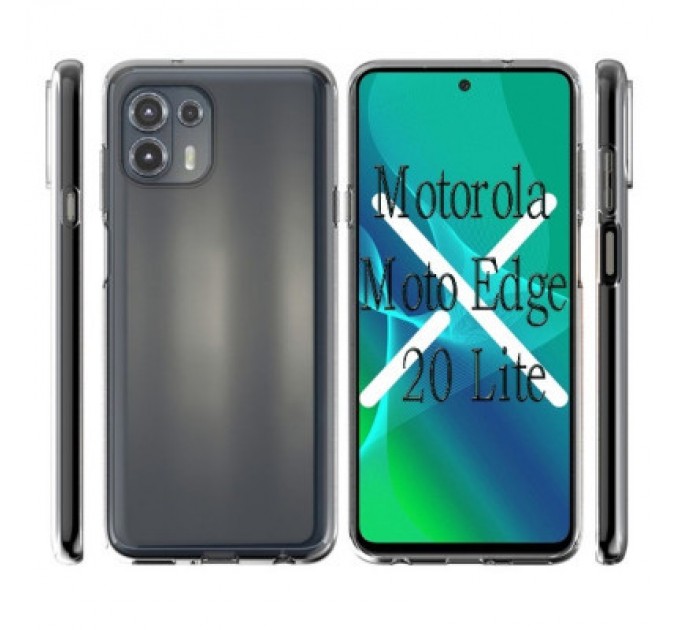 BeCover Чохол до мобільного телефона BeCover Moto Edge 20 Lite Transparancy (707431)