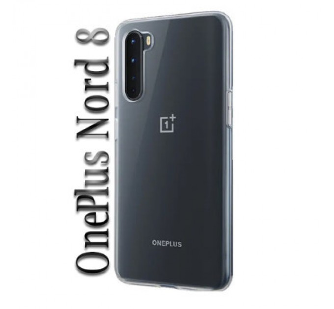 BeCover Чохол до мобільного телефона BeCover OnePlus Nord 8 Transparancy (707435)