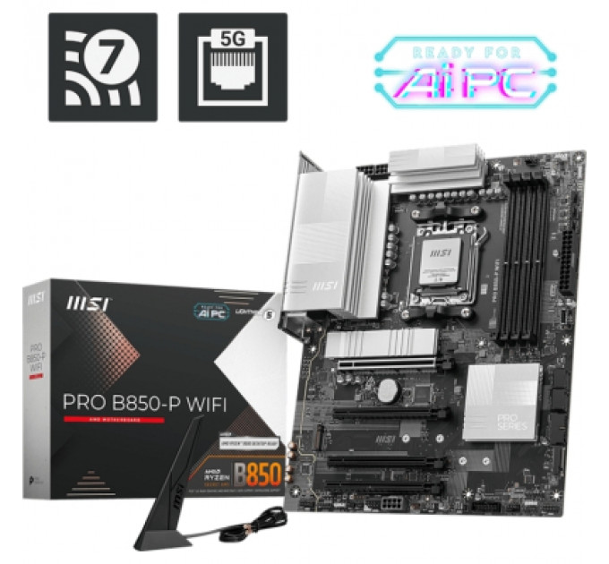 Материнська плата MSI PRO B850-P WIFI