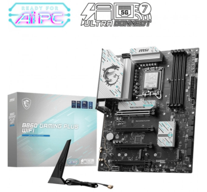 Материнська плата MSI B860 GAMING PLUS WIFI