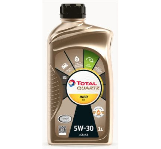 Total Моторна олива Total QUARTZ INEO ECS 5W-30 1л (TL 216633)