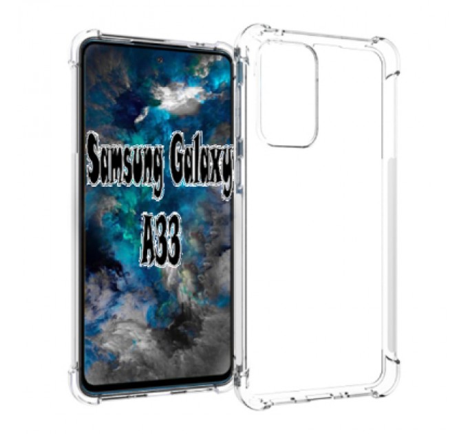 BeCover Чохол до мобільного телефона BeCover Anti-Shock Samsung Galaxy A33 SM-A336 Clear (707506)