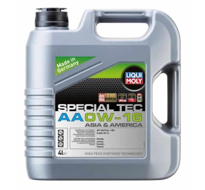 Liqui Moly Моторна олива Liqui Moly SPECIAL TEC AA 0W-16 4л (LQ 21327)
