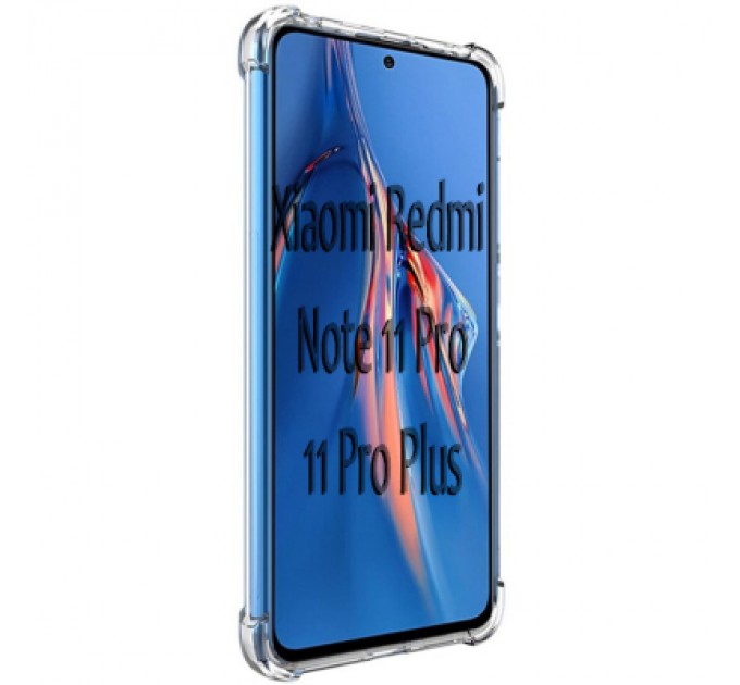 Чохол до мобільного телефона BeCover Anti-Shock Xiaomi Redmi Note 11 Pro / 11 Pro Plus Clear (707508)
