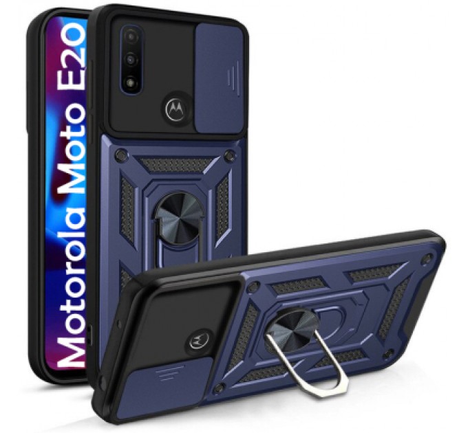 BeCover Чохол до мобільного телефона BeCover Military Motorola Moto E20 Blue (707401)