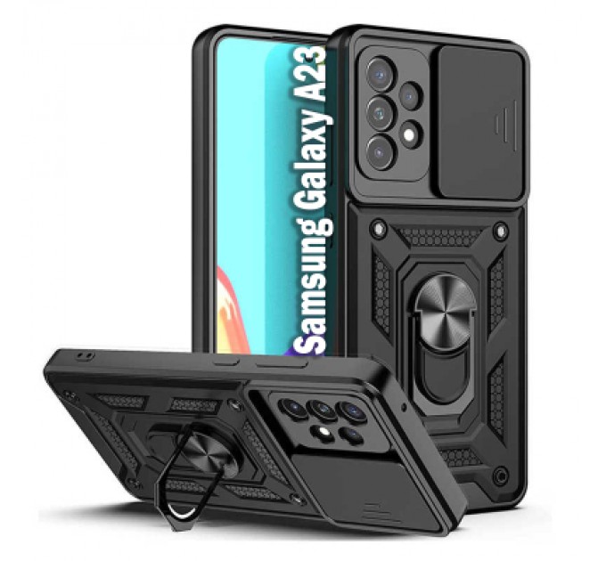 BeCover Чохол до мобільного телефона BeCover Military Samsung Galaxy A23 SM-A235 Black (707373)