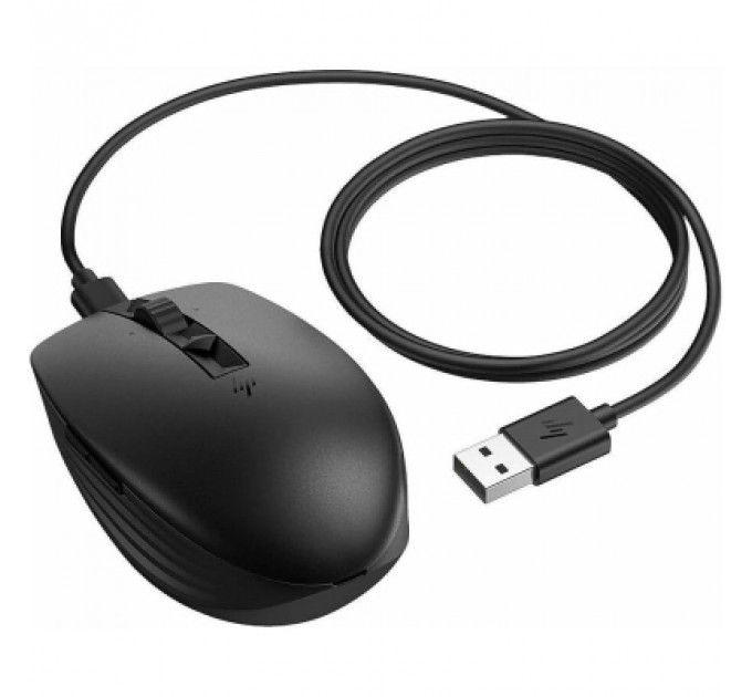 Мишка HP 710 Silent Rechargeable Wireless Black (6E6F2AA)
