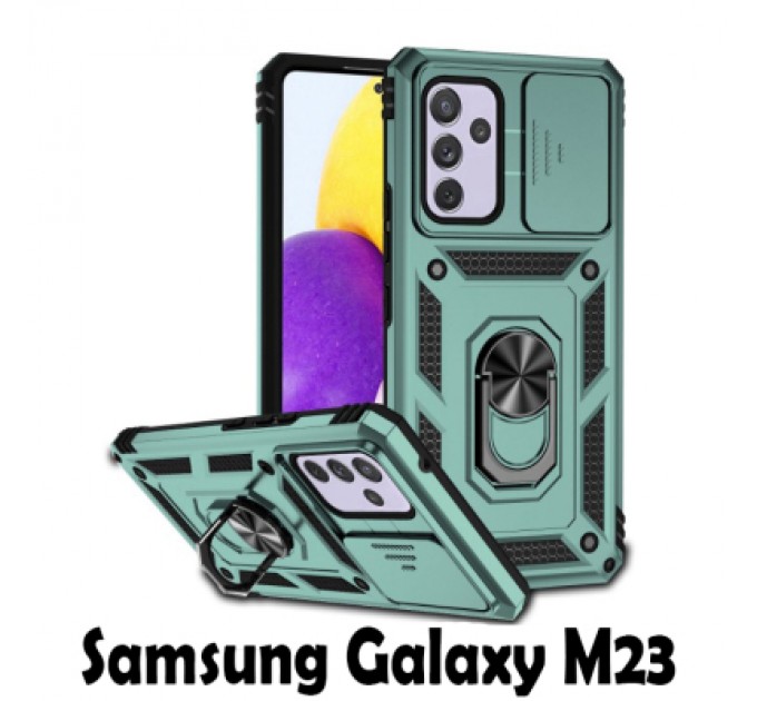 BeCover Чохол до мобільного телефона BeCover Military Samsung Galaxy M23 SM-M236 Dark Green (707372)