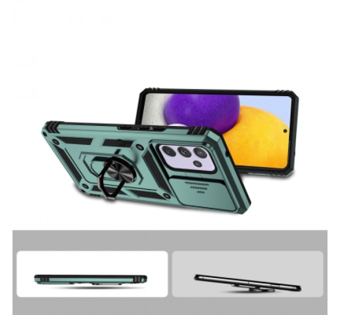 BeCover Чохол до мобільного телефона BeCover Military Samsung Galaxy M23 SM-M236 Dark Green (707372)