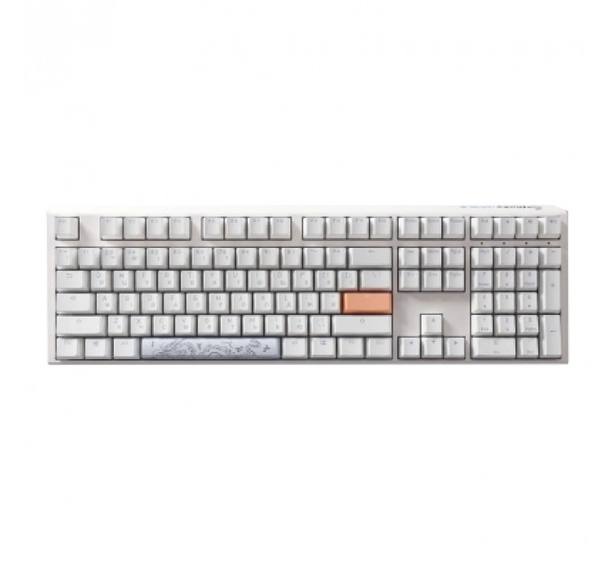 Клавіатура Ducky One 3 Cherry MX Brown RGB UA USB White (DKON2108ST-BUAPXPWWWSC1)