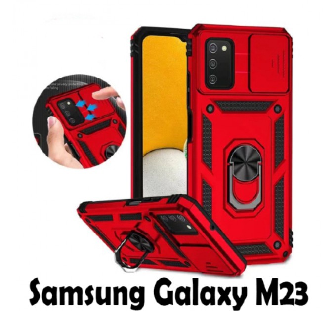BeCover Чохол до мобільного телефона BeCover Military Samsung Galaxy M23 SM-M236 Red (707371)
