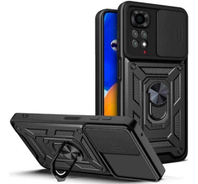 BeCover Чохол до мобільного телефона BeCover Military Xiaomi Redmi Note 11 / Note 11S Black (707413)