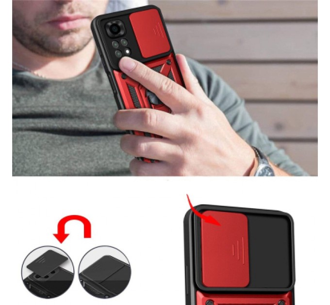 BeCover Чохол до мобільного телефона BeCover Military Xiaomi Redmi Note 11 / Note 11S Red (707415)