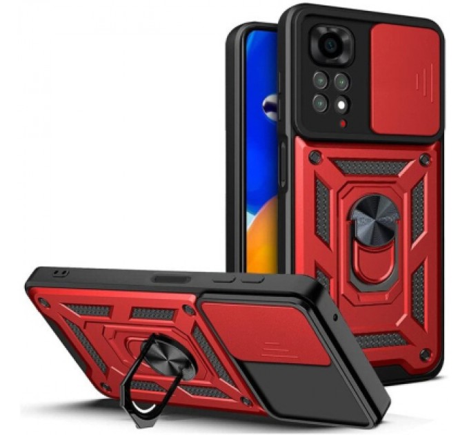 BeCover Чохол до мобільного телефона BeCover Military Xiaomi Redmi Note 11 / Note 11S Red (707415)