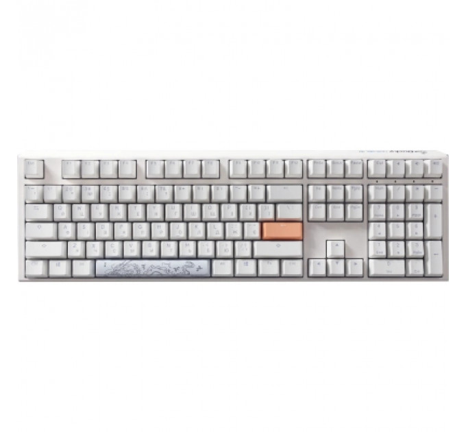 Клавіатура Ducky One 3 Cherry MX Red RGB UA USB White (DKON2108ST-RUAPXPWWWSC1)