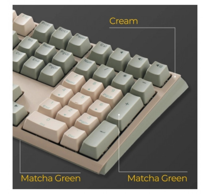 Клавіатура Ducky One 3 Cherry MX Silent Red UA USB Cream (DKON2108-SUAPXМAEGGC1)