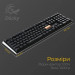 Клавіатура Ducky One 3 Cherry MX Silent Red RGB UA USB Black (DKON2108ST-SUAPXCLAWSC1)