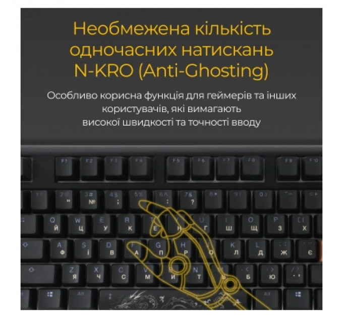 Клавіатура Ducky One 3 Cherry MX Speed Silver RGB UA USB Black (DKON2108ST-PUAPXCLAWSC1)