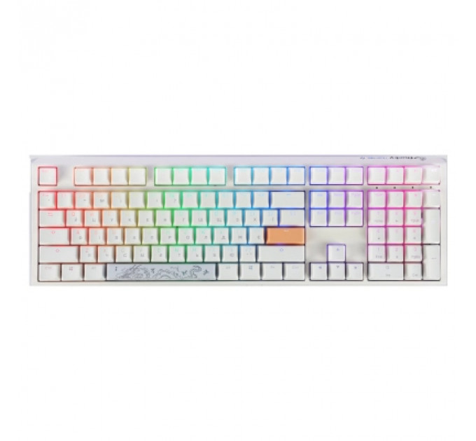 Клавіатура Ducky One 3 Cherry MX Speed Silver RGB UA USB White (DKON2108ST-PUAPXPWWWSC1)