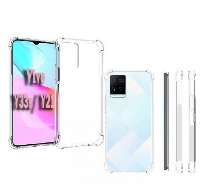 BeCover Чохол до мобільного телефона BeCover Anti-Shock Vivo Y33s / Y21 Clear (707565)