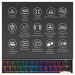 Клавіатура Ducky One 3 Mini Cherry MX Speed Silver RGB UA USB Black (DKON2161ST-PUAPXCLAWSC1)