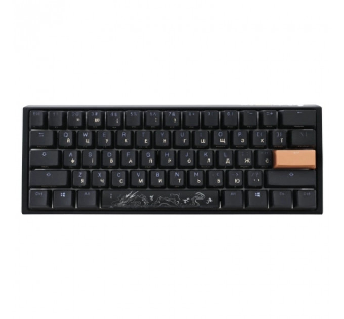 Клавіатура Ducky One 3 Mini Cherry MX Speed Silver RGB UA USB Black (DKON2161ST-PUAPXCLAWSC1)