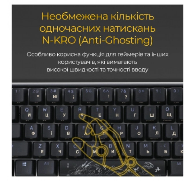 Клавіатура Ducky One 3 Mini Cherry MX Speed Silver RGB UA USB Black (DKON2161ST-PUAPXCLAWSC1)