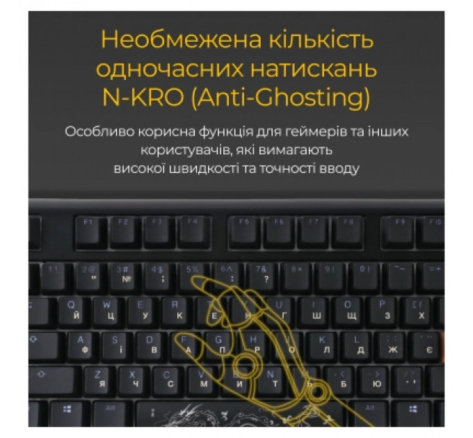 Клавіатура Ducky One 3 TKL Cherry MX Brown RGB UA USB Black (DKON2187ST-BUAPXCLAWSC1)