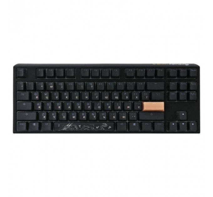 Клавіатура Ducky One 3 TKL Cherry MX Brown RGB UA USB Black (DKON2187ST-BUAPXCLAWSC1)