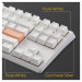 Клавіатура Ducky One 3 TKL Cherry MX Brown RGB UA USB White (DKON2187ST-BUAPXPWWWSC1)
