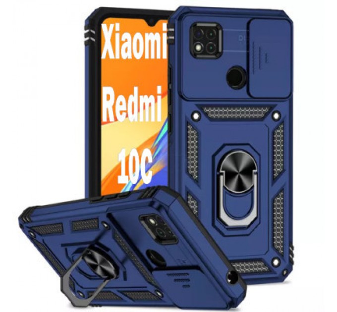 BeCover Чохол до мобільного телефона BeCover Military Xiaomi Redmi 10C Blue (707426)