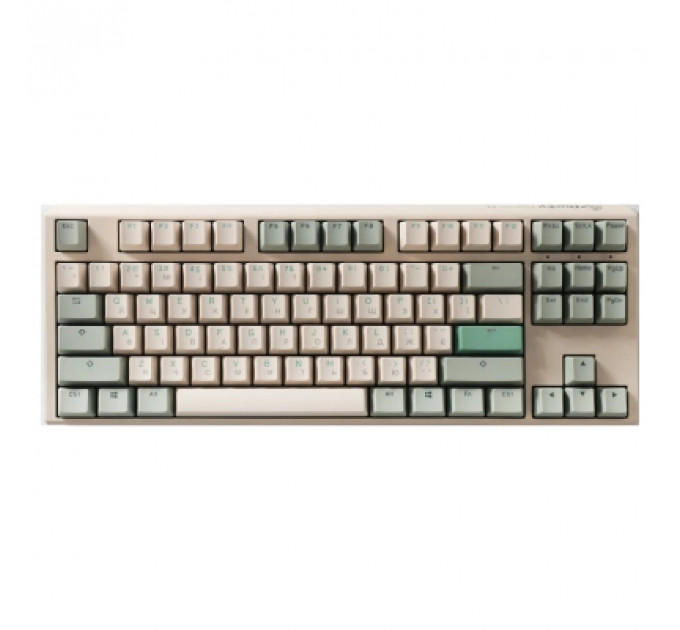Клавіатура Ducky One 3 TKL Cherry MX Speed Silver UA USB Cream (DKON2187-PUAPXМAEGGC1)
