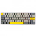 Клавіатура Epomaker EP64 60 Mulan Switch Hot-Swap RGB Wireless/Bluetooth/USB UA White (EP64-W-M)