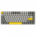 Клавіатура Epomaker EP84 Plus 75 Wisteria Linear Switch Hot-Swap RGB Wireless/Bluetooth/USB UA White (EP84-W-WL)