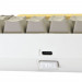 Клавіатура Epomaker EP84 Plus 75 Wisteria Linear Switch Hot-Swap RGB Wireless/Bluetooth/USB UA White (EP84-W-WL)