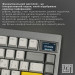 Клавіатура Epomaker TH80 Pro V2 75 Sea Salt Silent Switch Hot-Swap LCD Screen RGB Wireless/Bluetooth/USB UA Black (TH80-PROV2-B-SS)