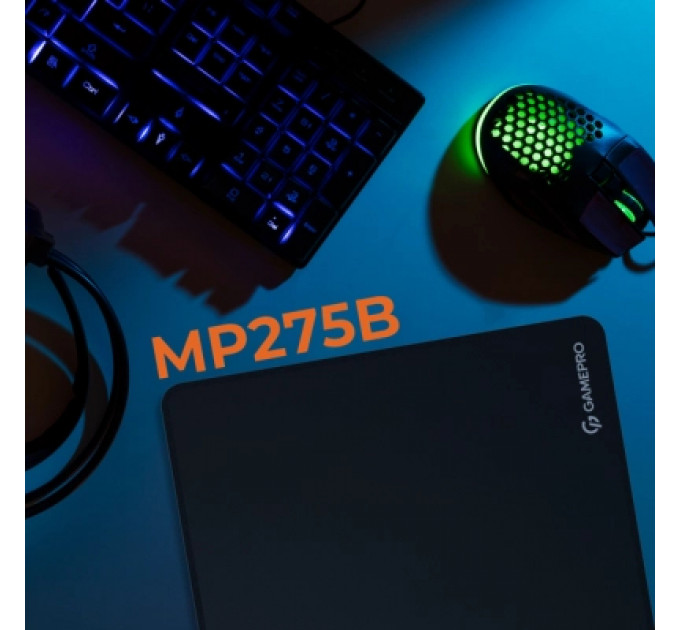 Килимок для мишки GamePro MP275B Speed/Control Black (MP275B)