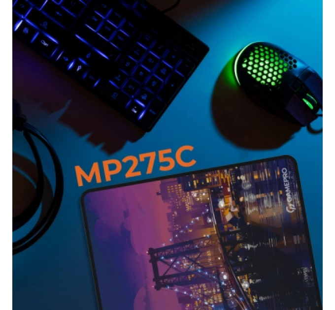 Килимок для мишки GamePro MP275C Speed/Control Black (MP275C)