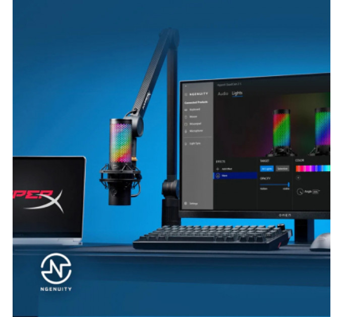 Мікрофон HyperX QuadCast 2 S (9A273AA)