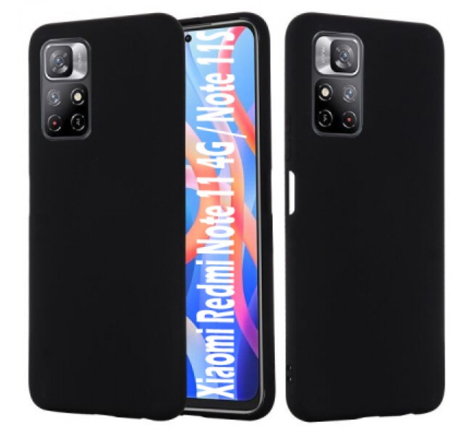BeCover Чохол до мобільного телефона BeCover Xiaomi Redmi Note 11 4G Black (707634)
