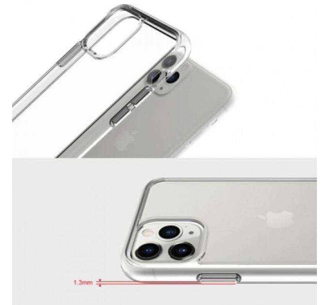 BeCover Чохол до мобільного телефона BeCover Space Case Apple iPhone 11 Pro Max Transparancy (707792)