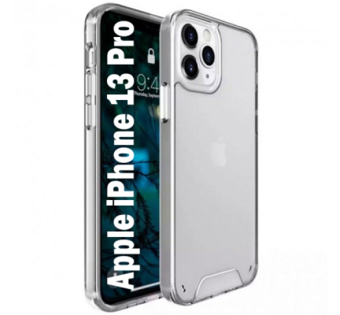 Чохол до мобільного телефона BeCover Space Case Apple iPhone 13 Pro Transparancy (707796)