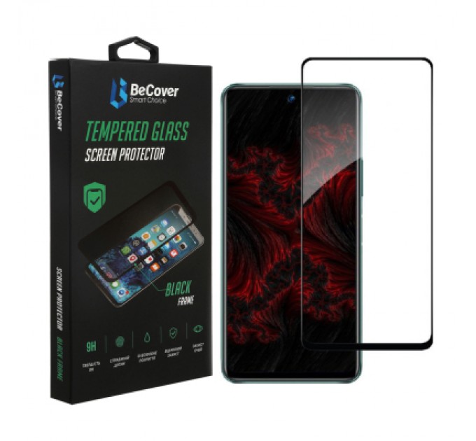 BeCover Скло захисне BeCover Infinix Hot 11S (X6812) Black (707600)
