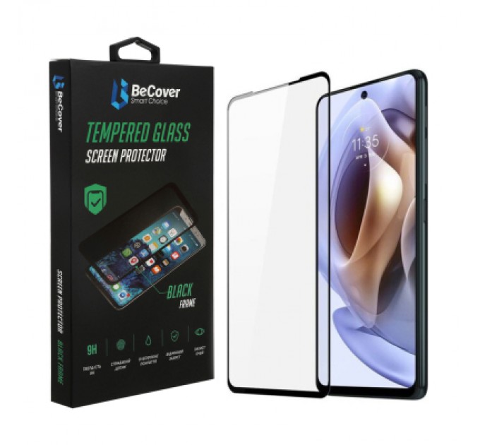 BeCover Скло захисне BeCover Motorola Moto G31 / G41 / G42 Black (707598)