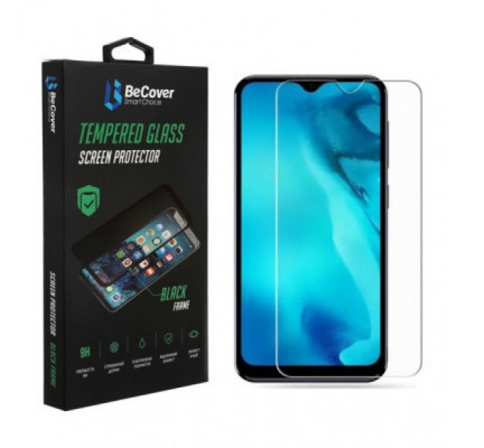 BeCover Скло захисне BeCover Tecno Pop 5 (BD2p) 2/32Gb Crystal Clear Glass (707874)