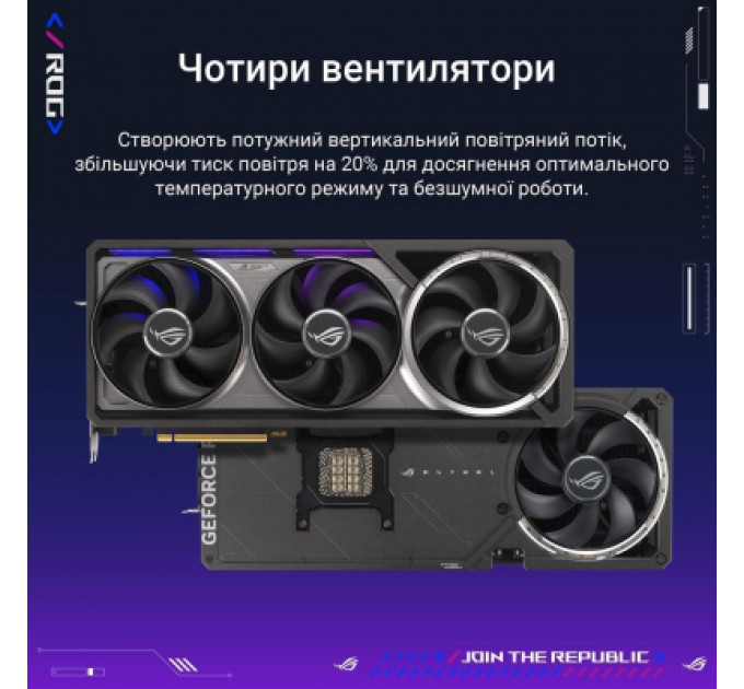 Відеокарта ASUS GeForce RTX5090 32GB ROG ASTRAL OC GAMING (ROG-ASTRAL-RTX5090-O32G-GAMING)