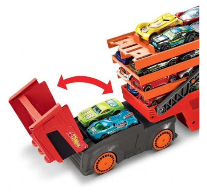 Ігровий набір Hot Wheels Вантажівка-транспортер (GHR48)